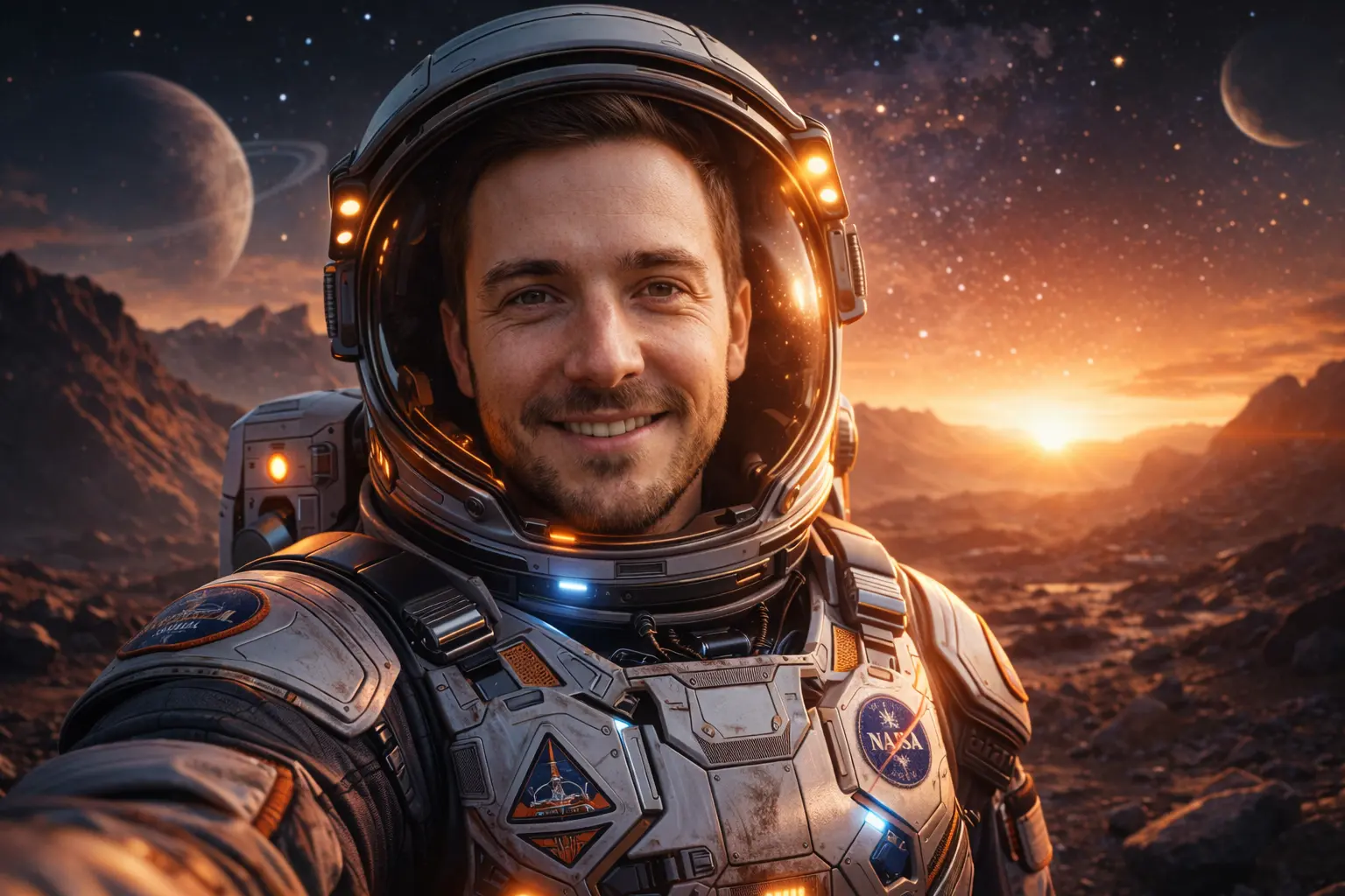 AI Output: Astronaut Explorer