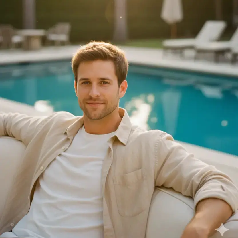 AI Output: Vacation Vibes Portrait