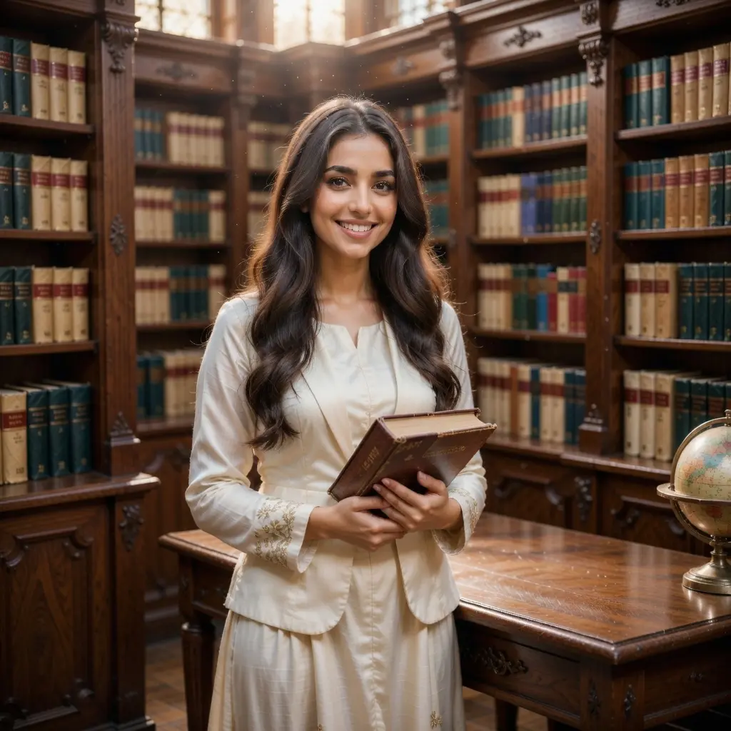 AI Output: Academic Scholar Portrait