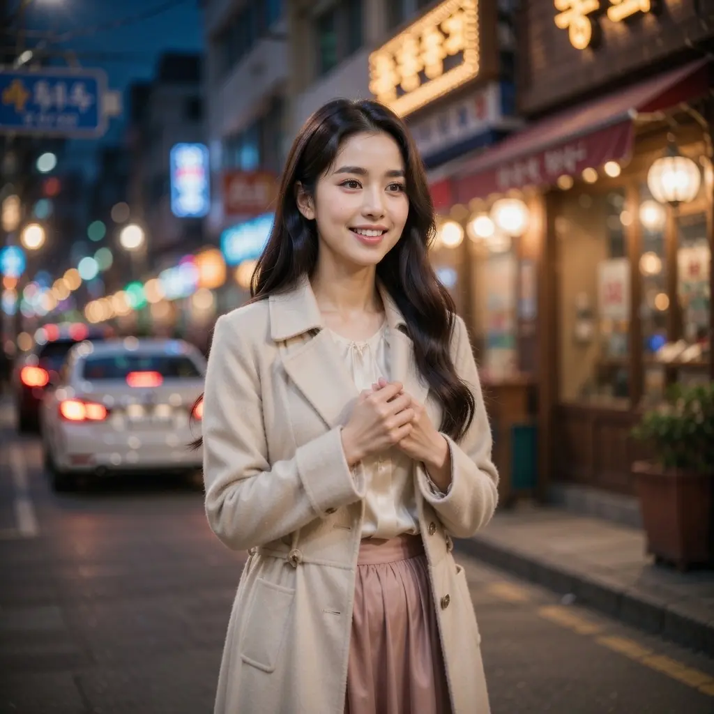 AI Output: K-Drama Actress Portrait